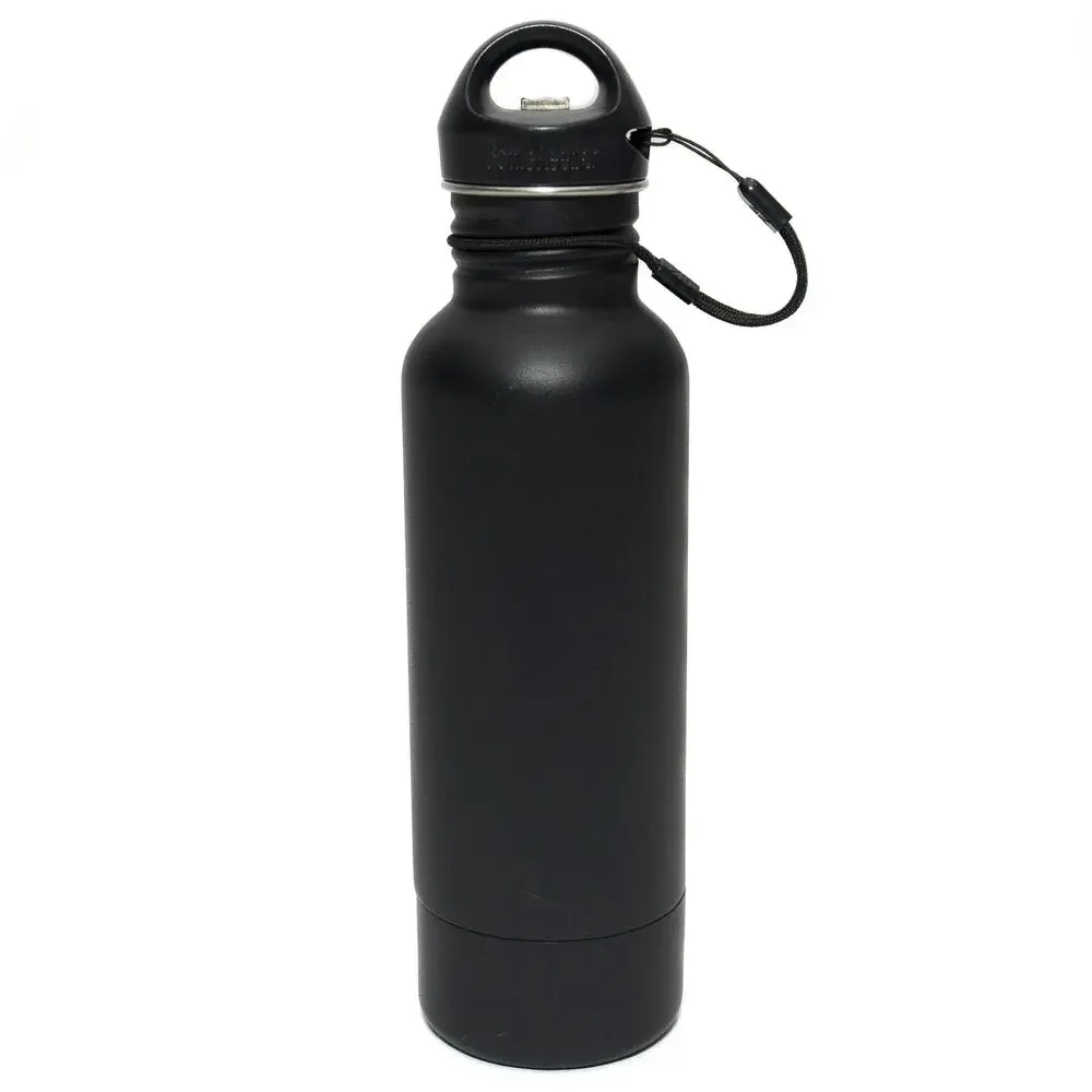 BottleKeeper Black Powder Coated Insulated 12oz Bottle Holder